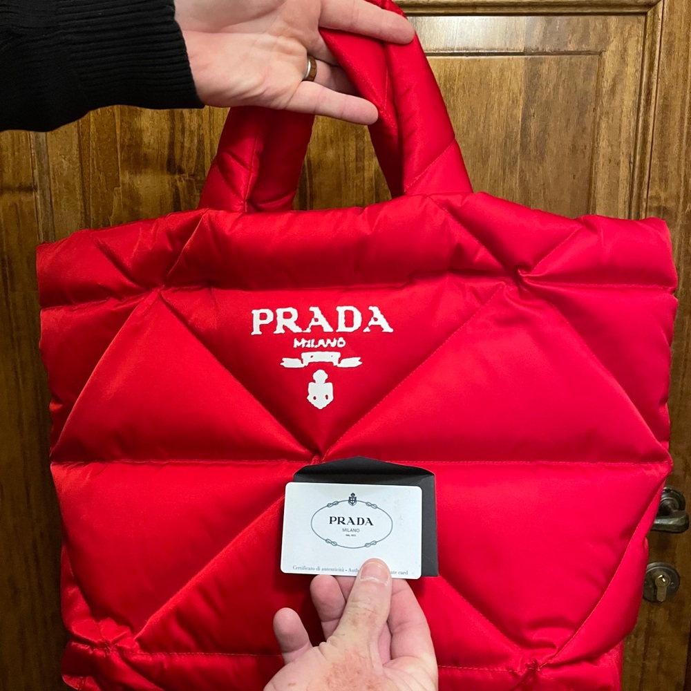 Prada Red Bag